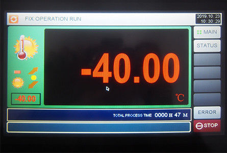 -40 درجة حرارة الرطوبة اختبار غرفة التجميد البيئي