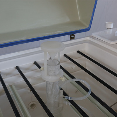 غرفة اختبار رش الملح بالألياف الزجاجية مع جامع الضباب ASTM B117